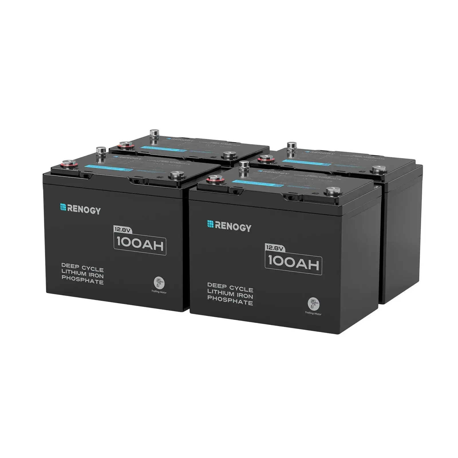 12V 100Ah Trolling Motor Lithium Iron Phosphate Battery with Bluetooth | Core Series - Image 4