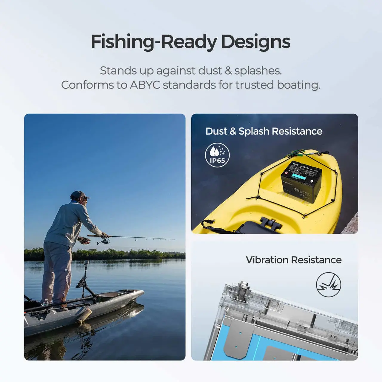 Mini Size 12.8V 100Ah Lithium Iron Phosphate Battery - Image 10