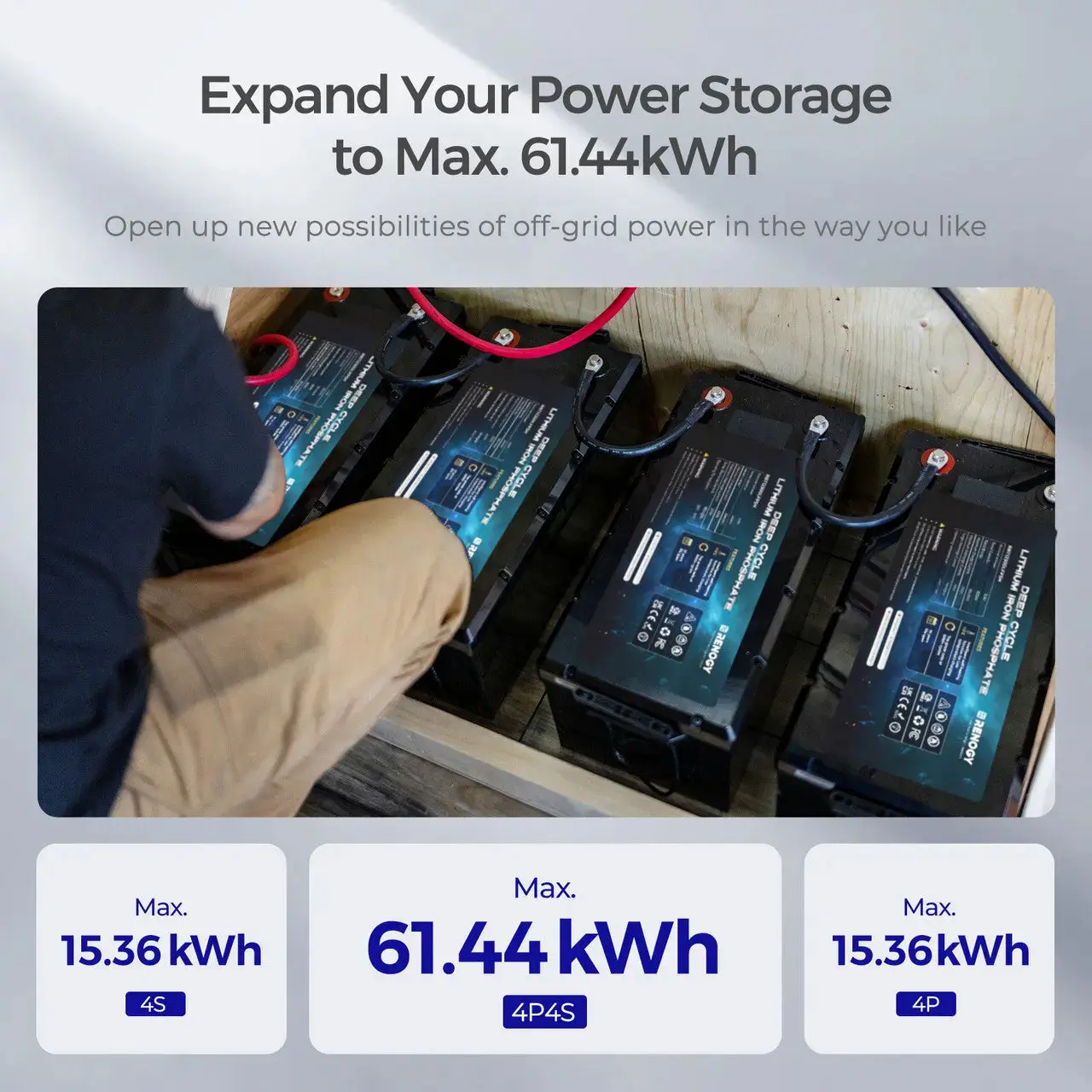 12V 300Ah LiFePO4 Battery w/ Low-Temperature Protection - Image 16