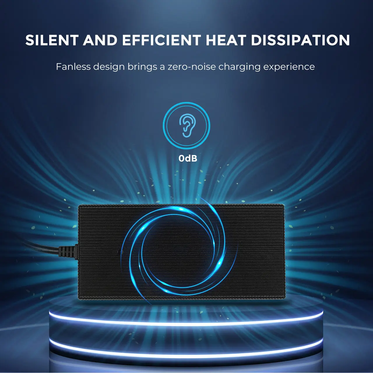 12V 20A/24V 10A AC-to-DC LFP Portable Battery Charger - Image 6