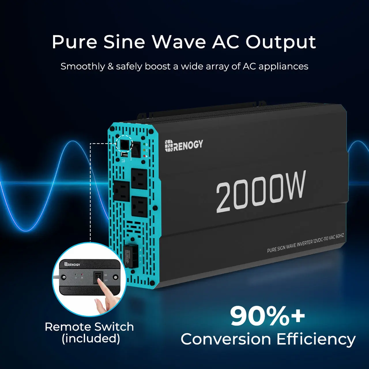 400W 12V Complete Solar Panel Kit with 2.4kWh Batteries - Image 6