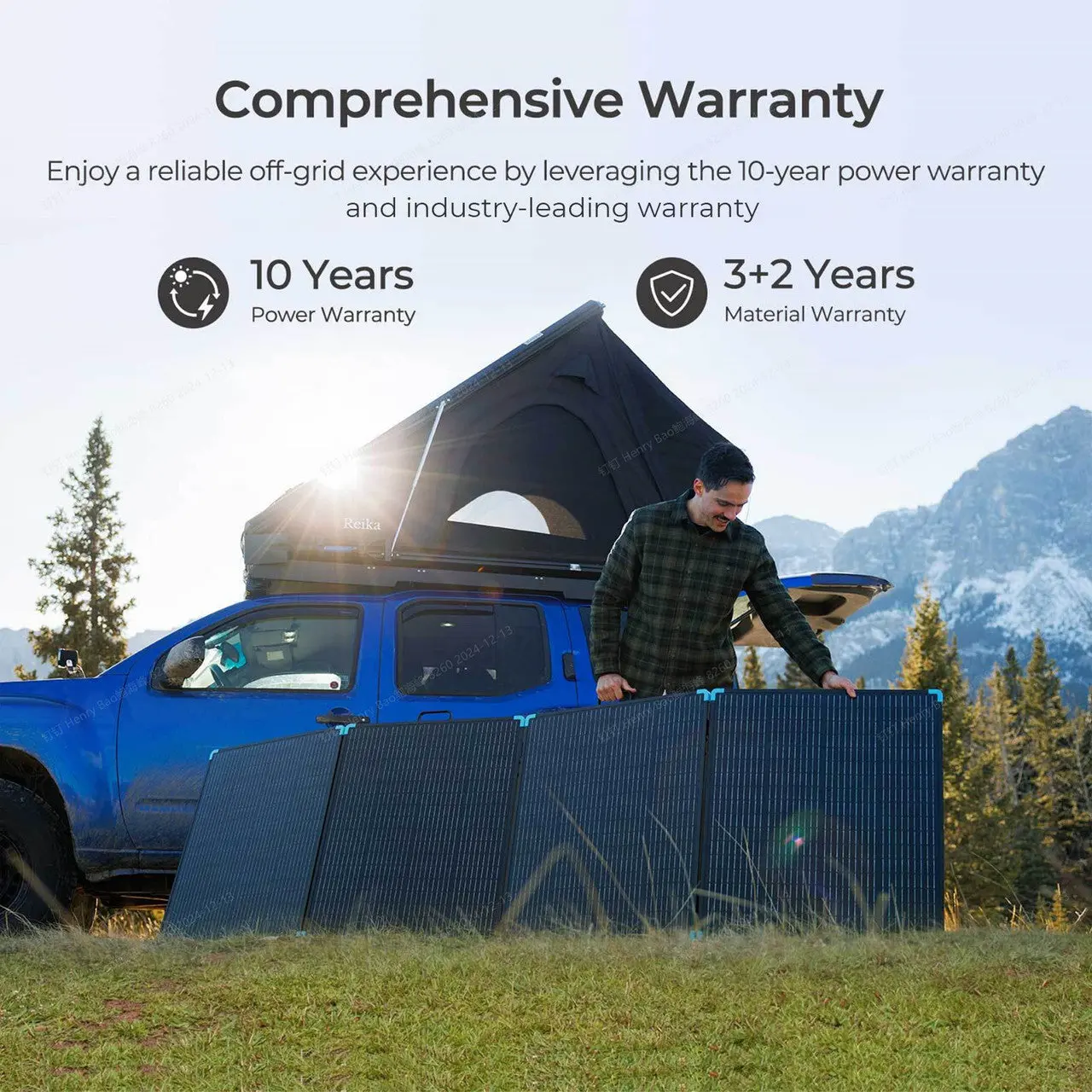 220/400W Lightweight Portable Solar Panel Suitcase - Image 7