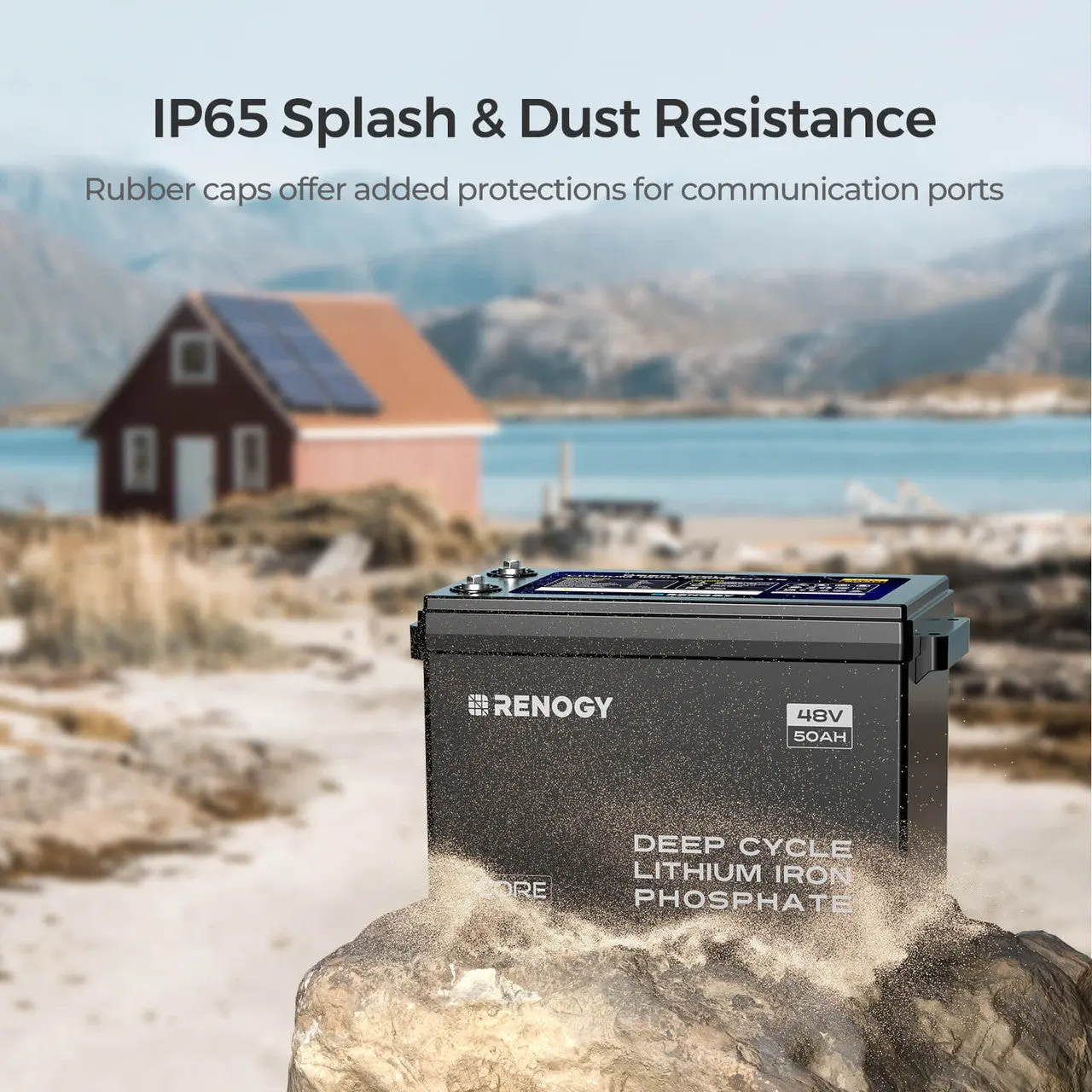 48V 50Ah Smart Lithium Iron Phosphate Battery w/Self-heating | Core Series - Image 9