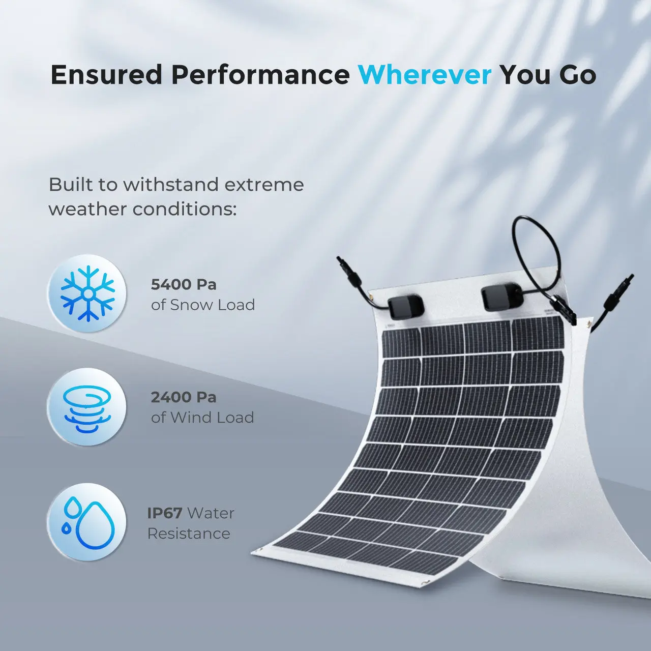 50W Flexible Solar Panel - Image 4