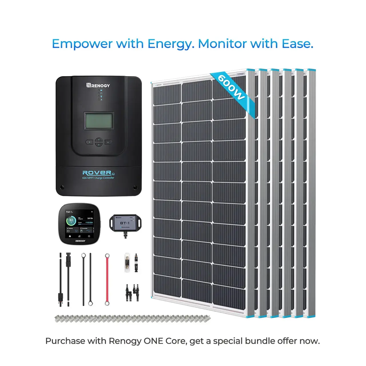 600W 12V Starter Solar Panel Kit - Image 8