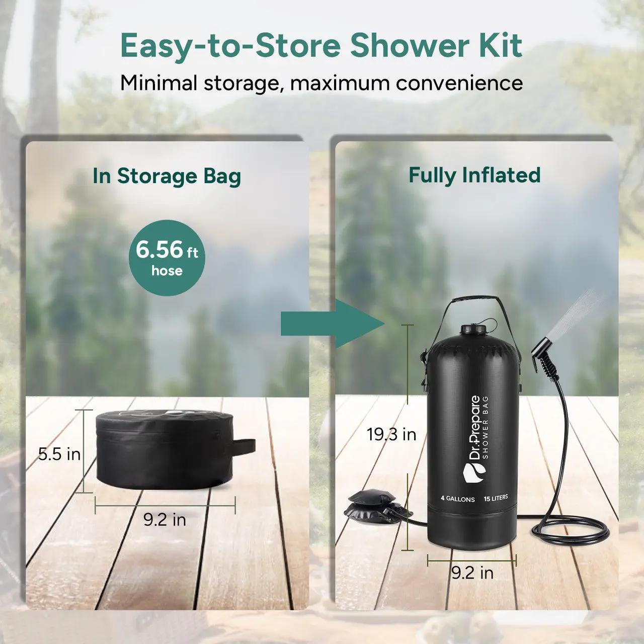 Dr.Prepare 20L Camping Shower Bag - Image 17