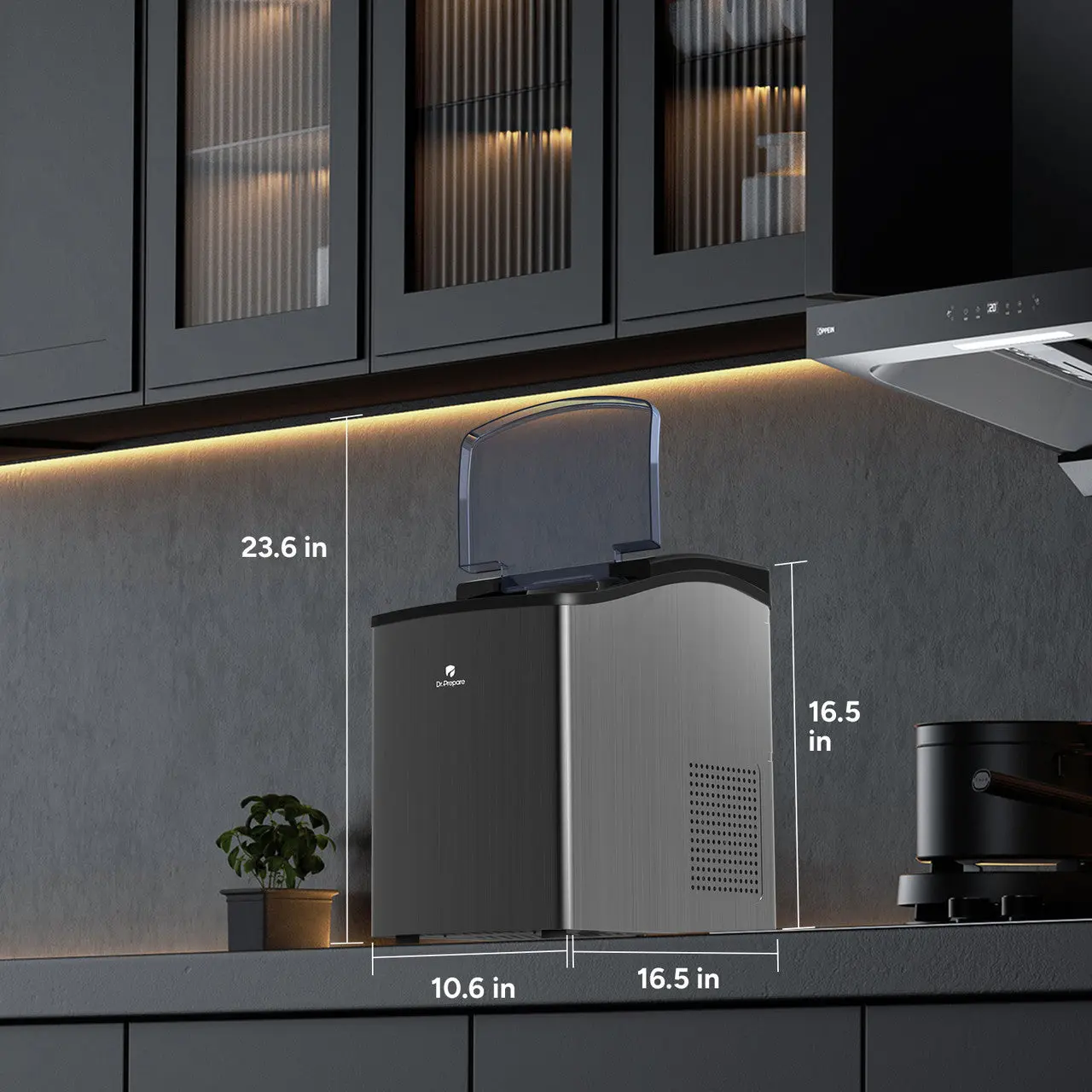 Dr.Prepare Countertop Nugget Ice Maker - Image 8