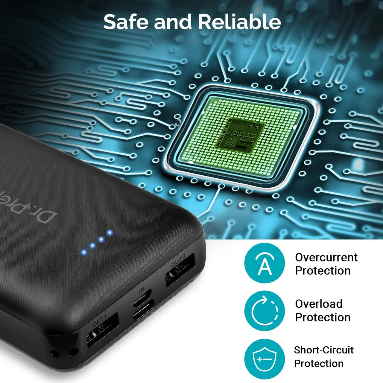 Dr. Prepare Portable Charger 10000mAh for Heated Vest/Jacket - Image 7