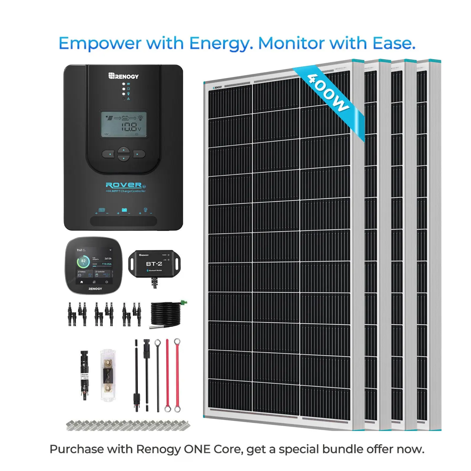 400W 12V Solar Panel Kit with Optional Smart Monitoring - Image 8