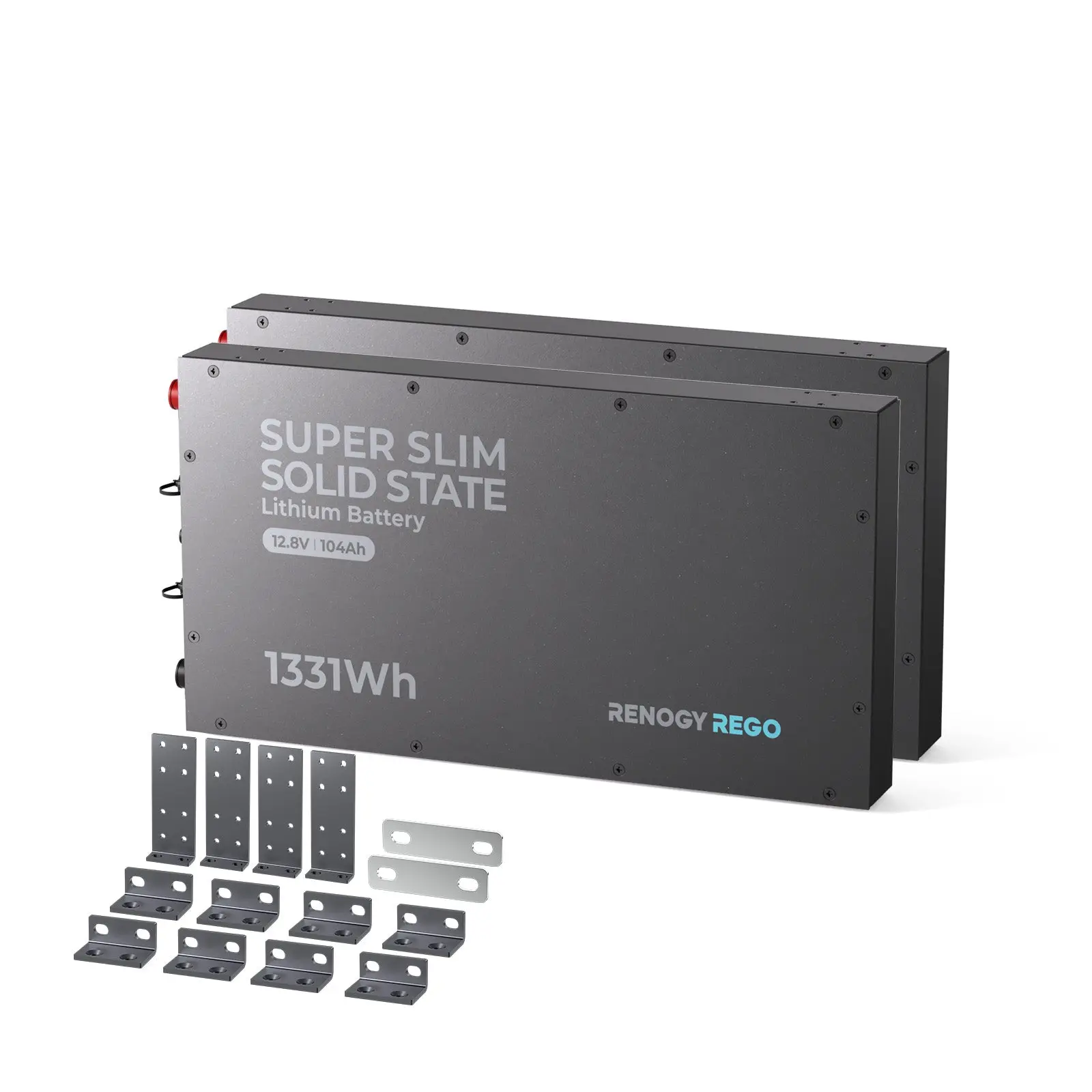 12V 104Ah Super Slim Lithium Iron Phosphate Battery | Rego Series - Image 10