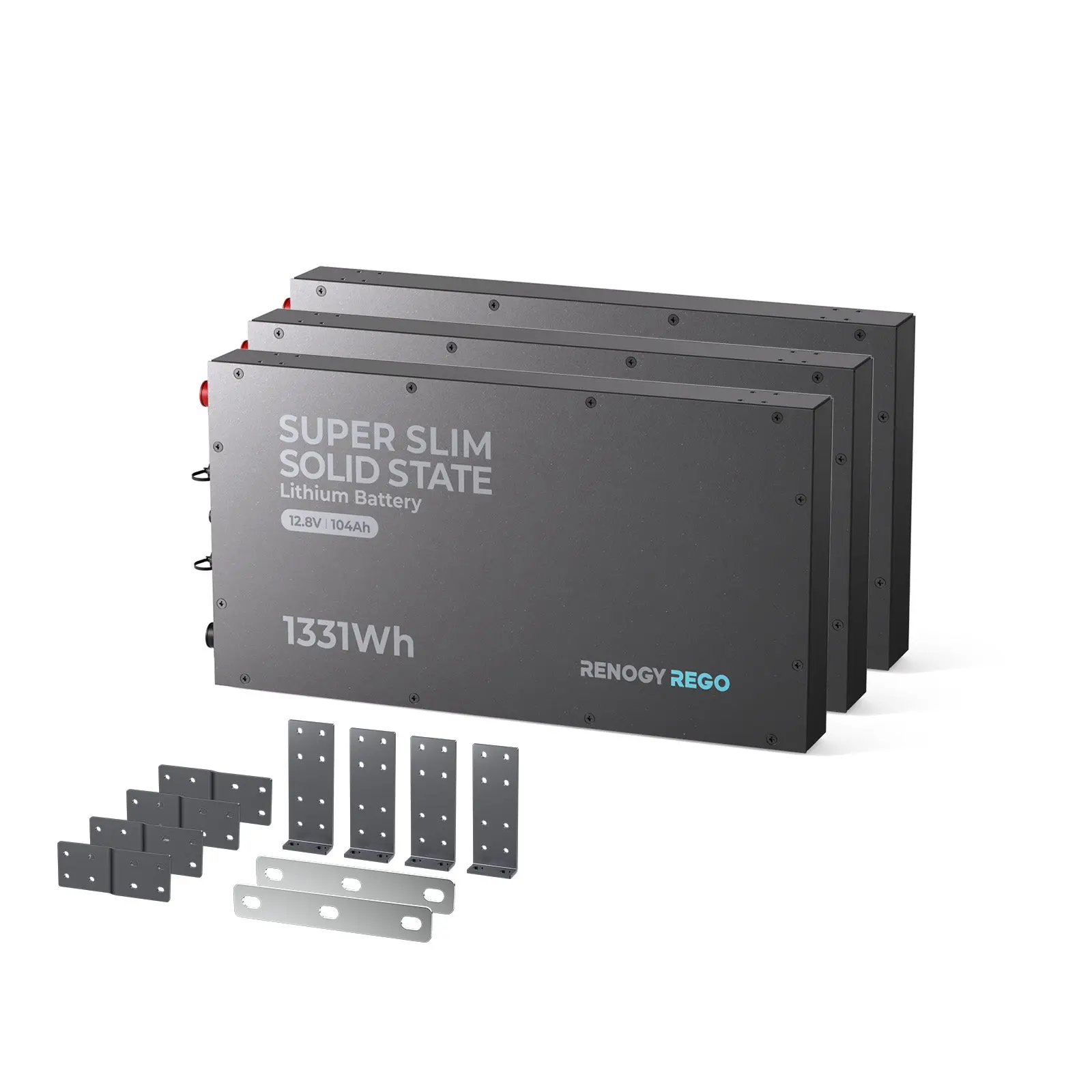 12V 104Ah Super Slim Lithium Iron Phosphate Battery | Rego Series - Image 11