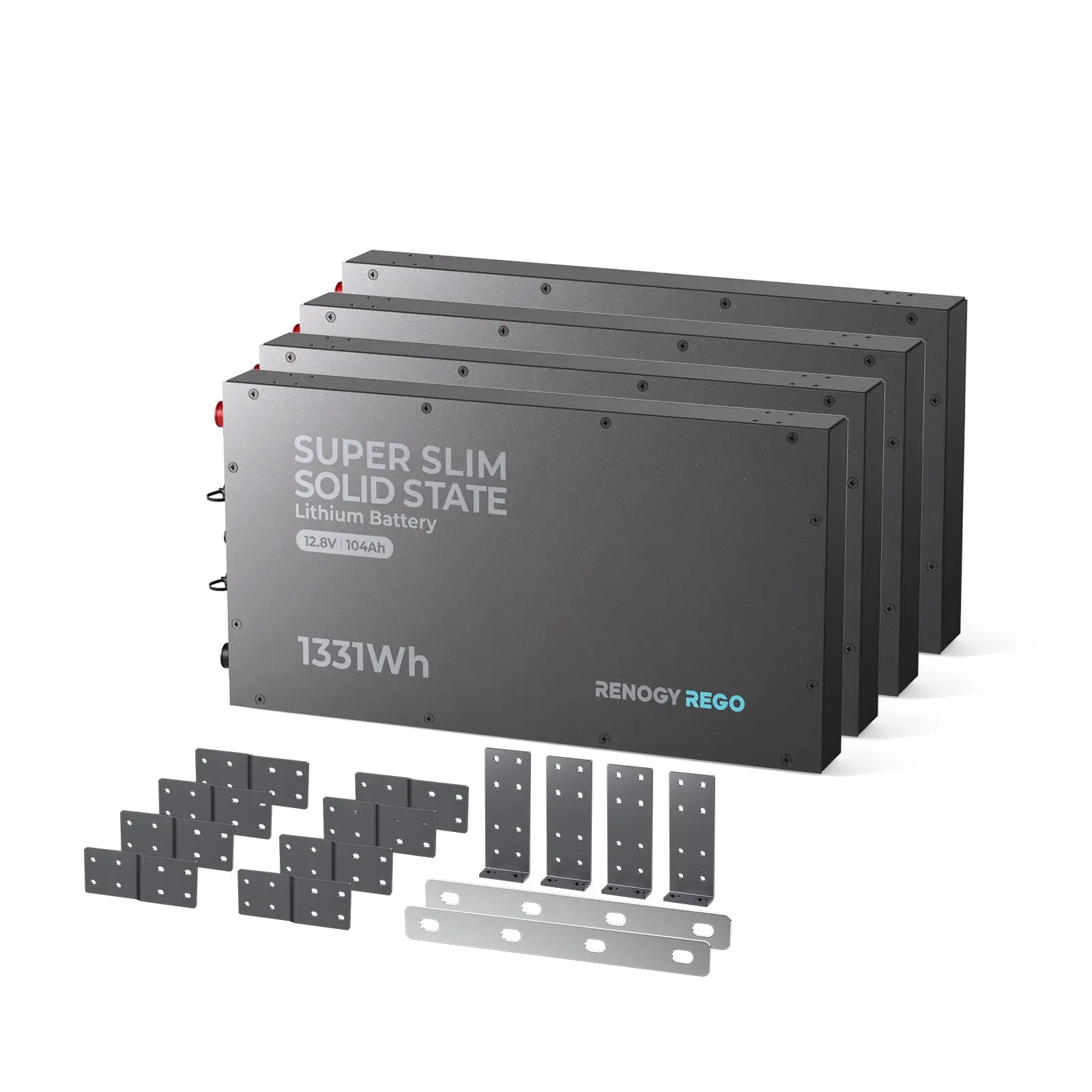 12V 104Ah Super Slim Lithium Iron Phosphate Battery | Rego Series - Image 12