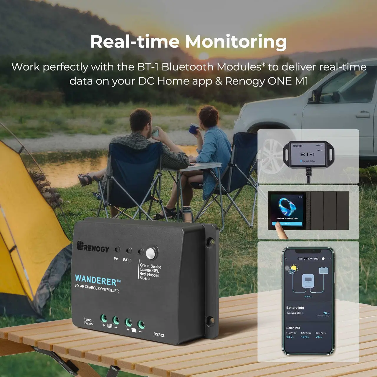 100W 12V Solar Panel Kit - Image 5