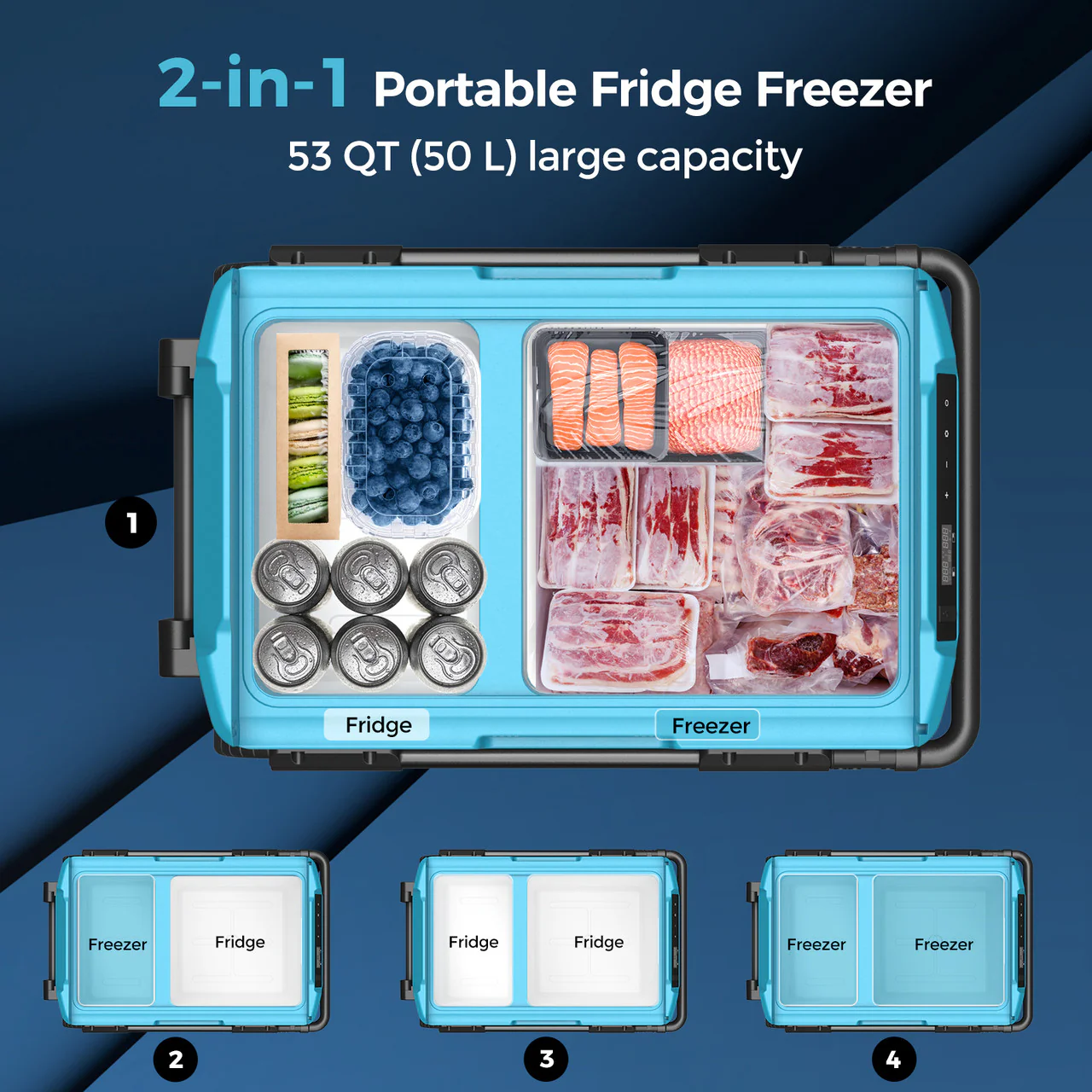 Renogy 53 Quart (50L) Portable Refrigerator - Image 3