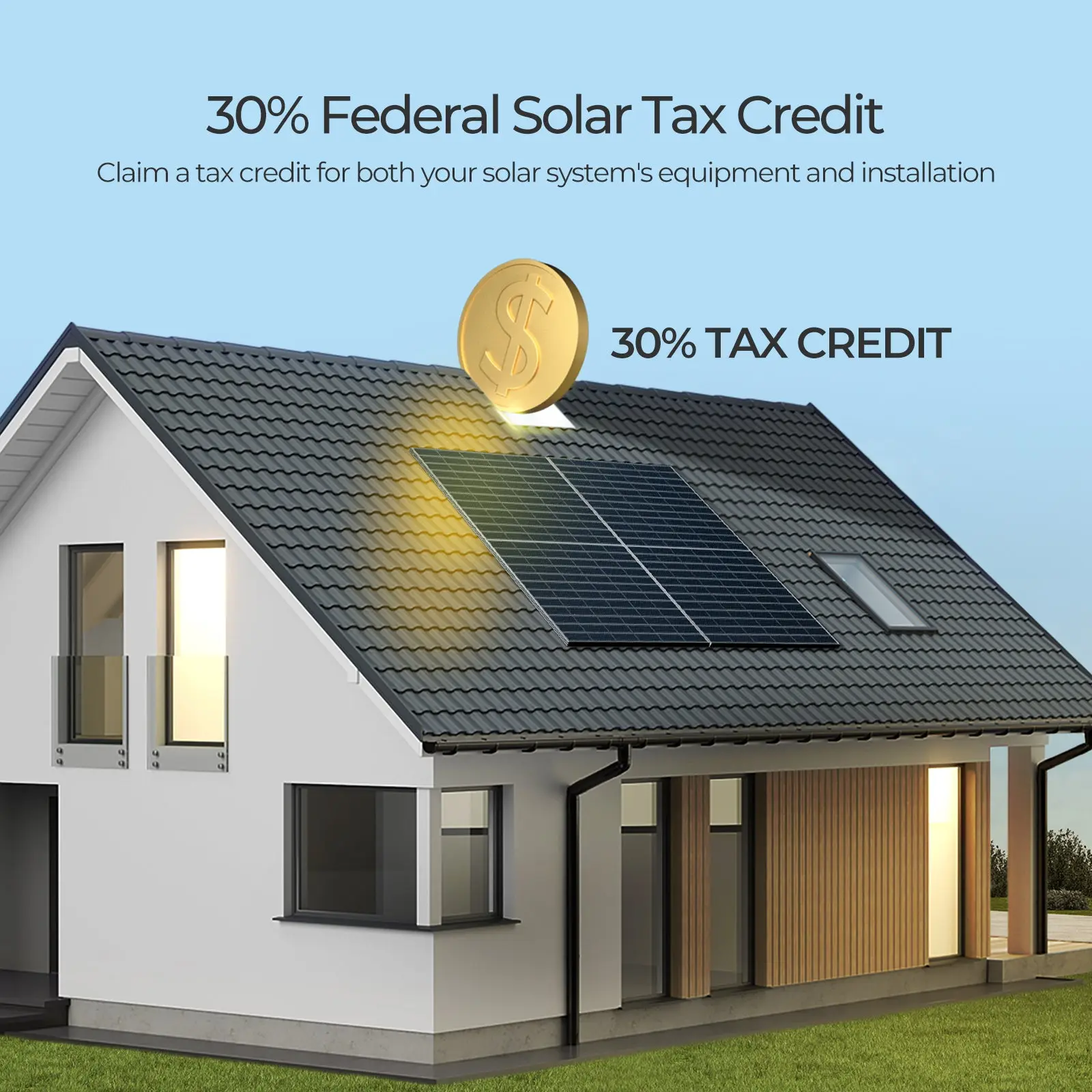 590W N-Type Bifacial Solar Panel（2-Pack） - Image 8