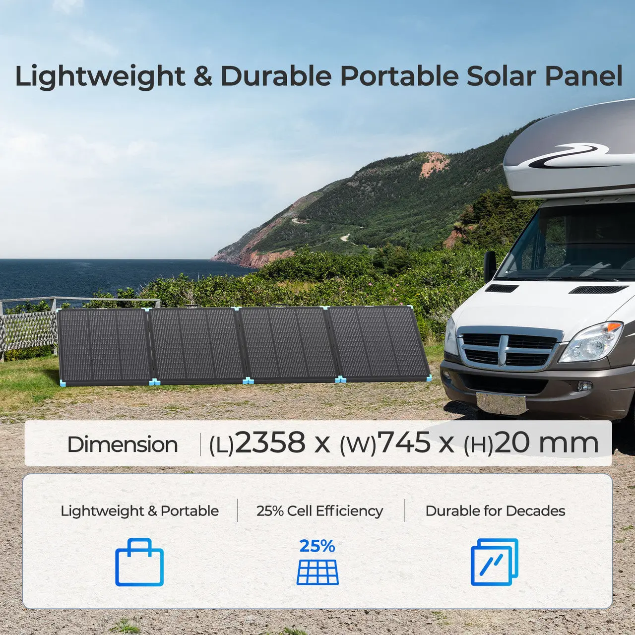 100/300W N-Type Lightweight Portable Solar Panel Suitcase - Image 13