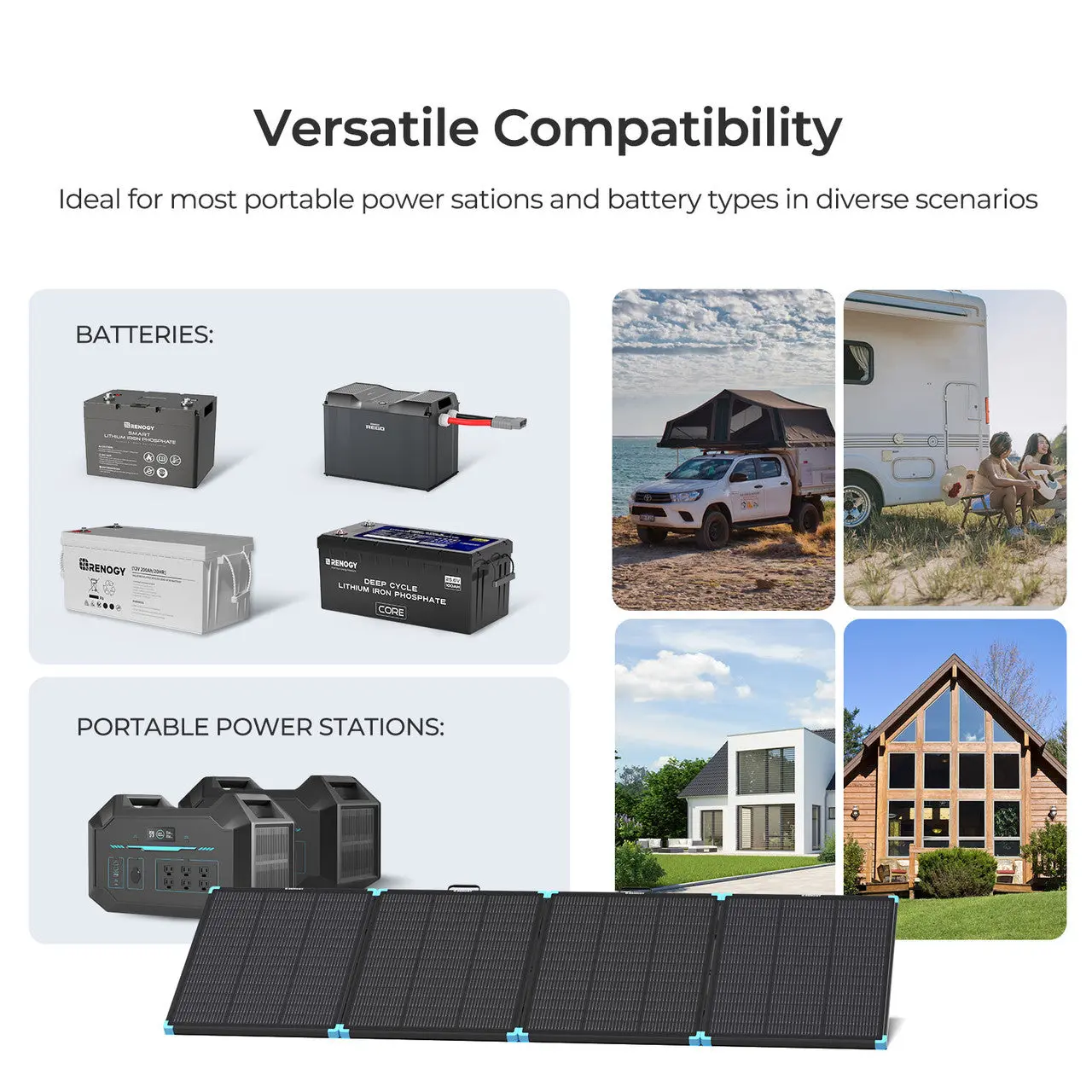 100/300W N-Type Lightweight Portable Solar Panel Suitcase - Image 14