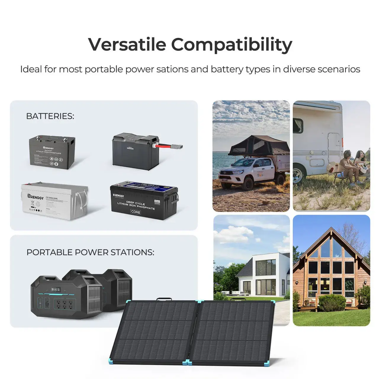 100/300W N-Type Lightweight Portable Solar Panel Suitcase - Image 15